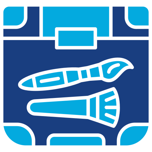 化粧容器 Generic Blue icon