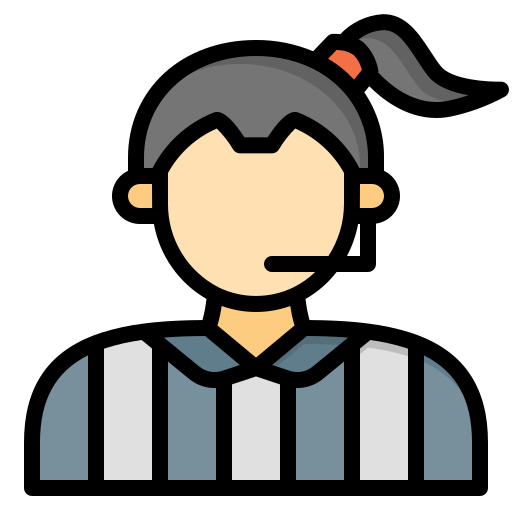 Referee Generic Detailed Outline icon