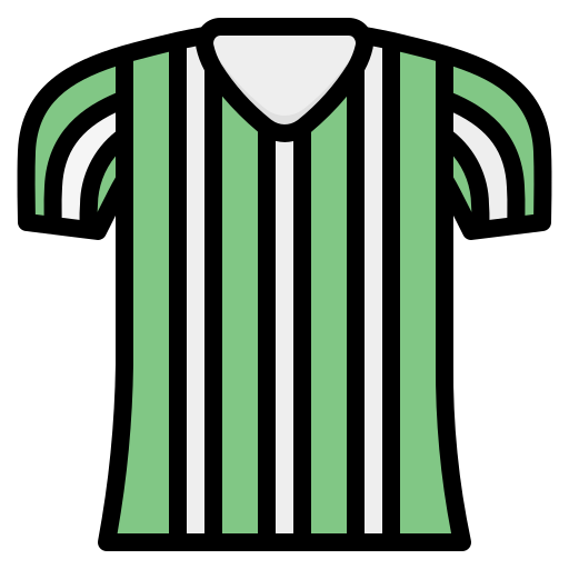 jersey de árbitro Generic Detailed Outline icono