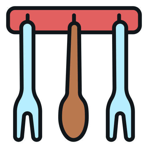 Kitchen utensils Generic Outline Color icon