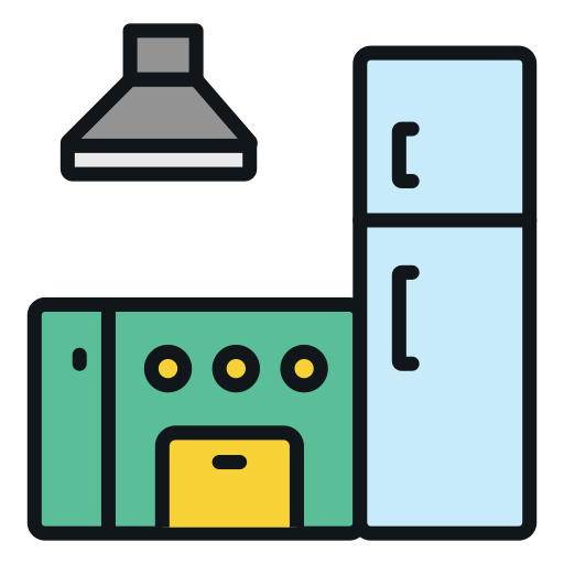 Kitchen cabinet Generic Outline Color icon