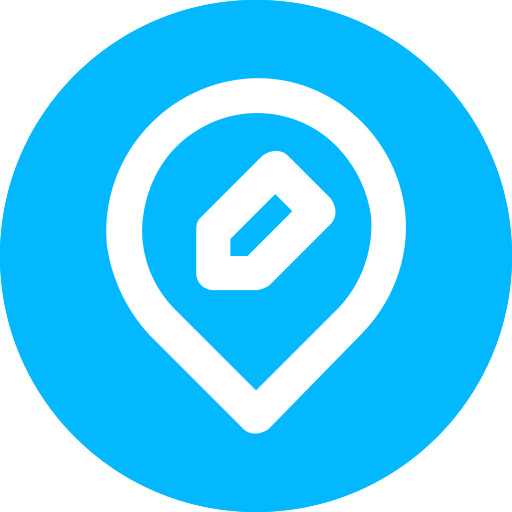 Map marker Generic Flat icon