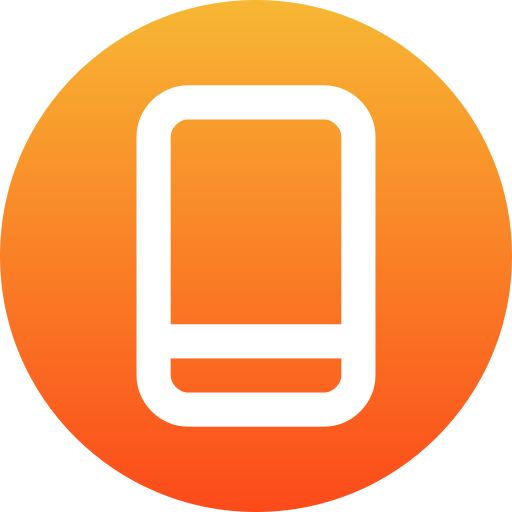 モバイル Generic Flat Gradient icon
