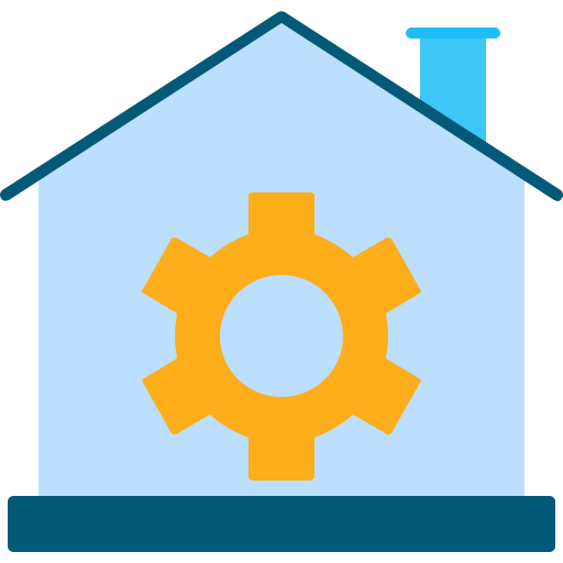 똑똑한 집 Generic Flat icon