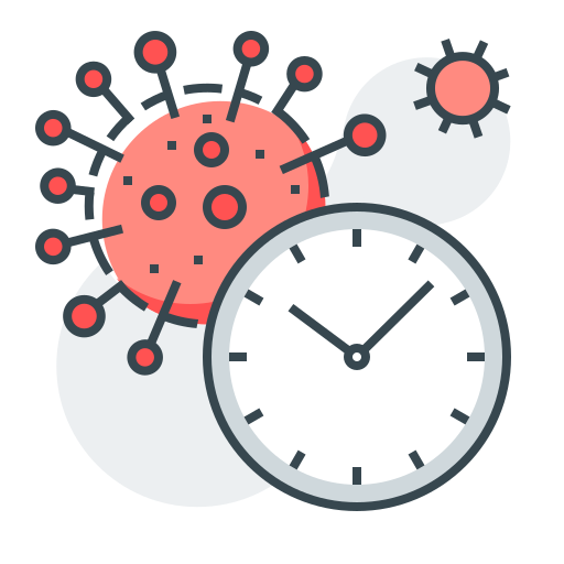 Clock time Generic Outline Color icon