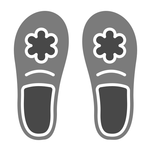 slippers Generic Grey icoon