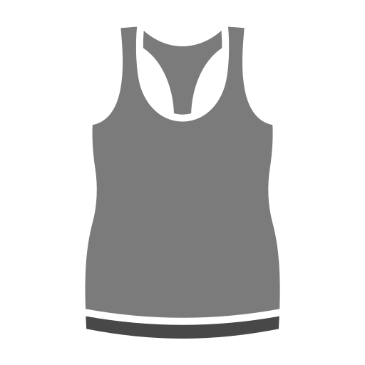민소매 셔츠 Generic Grey icon
