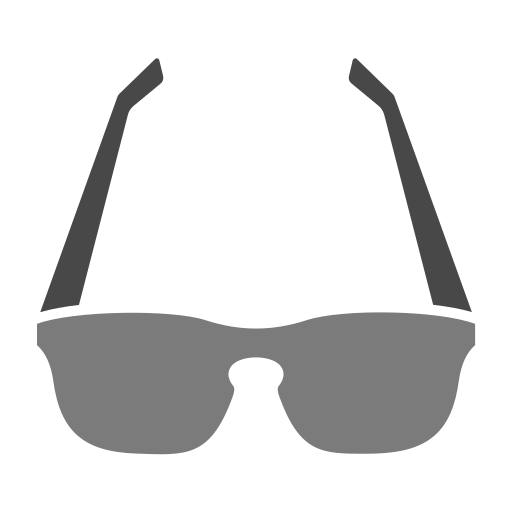 oculos de sol Generic Grey Ícone