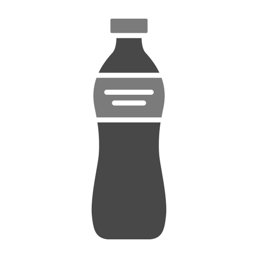 garrafa de agua Generic Grey Ícone