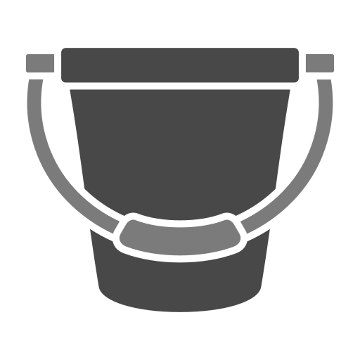 cubo de arena Generic Grey icono