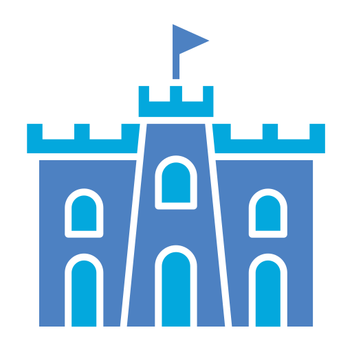 castello di sabbia Generic Blue icona