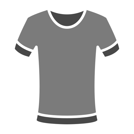 camiseta de manga corta Generic Grey icono