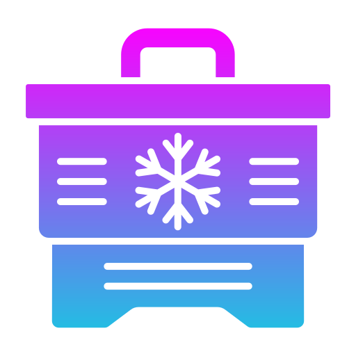 아이스 박스 Generic Flat Gradient icon