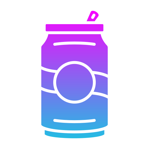 Can Generic Flat Gradient icon