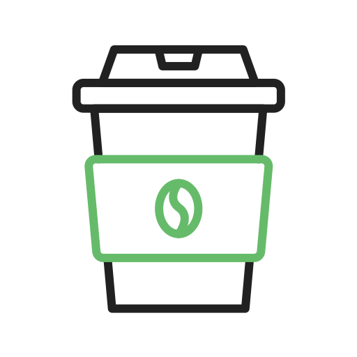 コーヒーカップ Generic Outline Color icon
