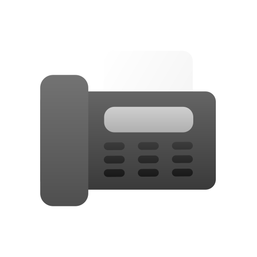 fax Generic Flat Gradient icono