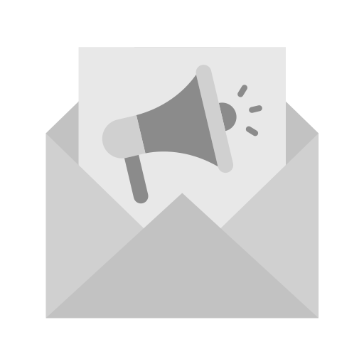 marketing e-mailowy Generic Grey ikona