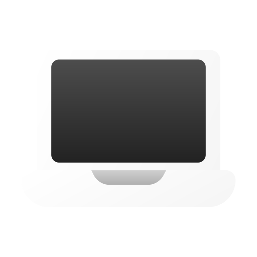 Компьютер подключен к сети Generic Flat Gradient иконка