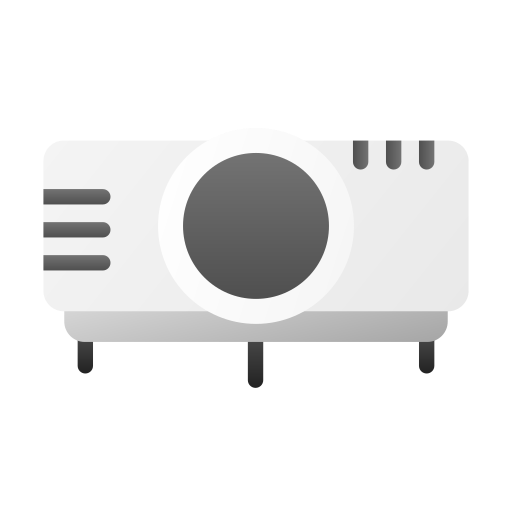 projector Generic Flat Gradient icoon