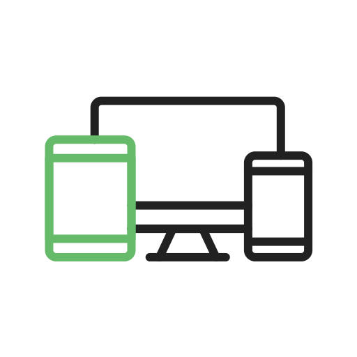 Responsive Generic Outline Color icon