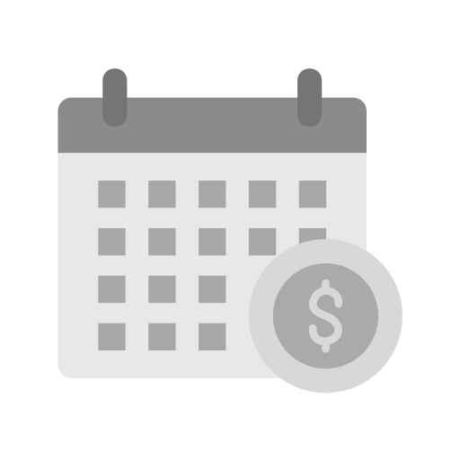 Payment day Generic Grey icon