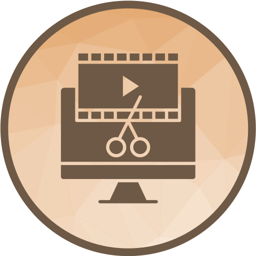 Video editing Generic Outline Color icon