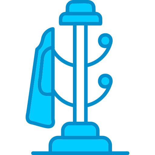 kleiderablage Generic Blue icon