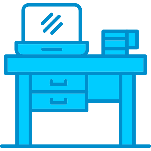 scrivania Generic Blue icona