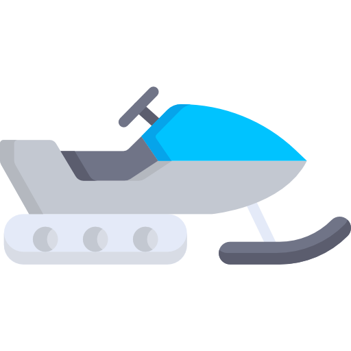 Snowmobile Special Flat icon