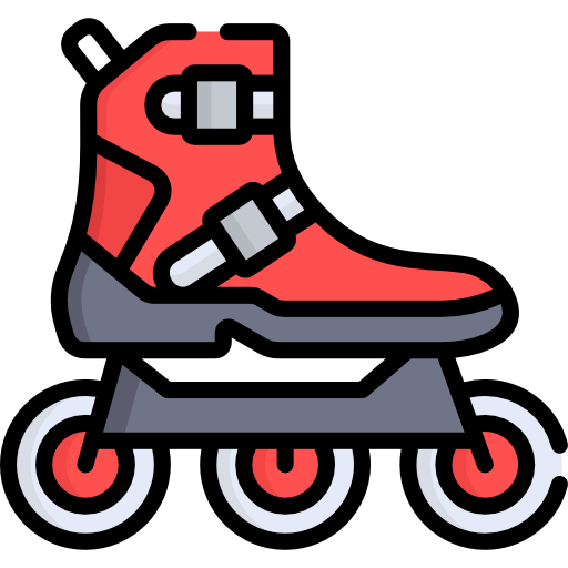 patin à roulettes Special Lineal color Icône