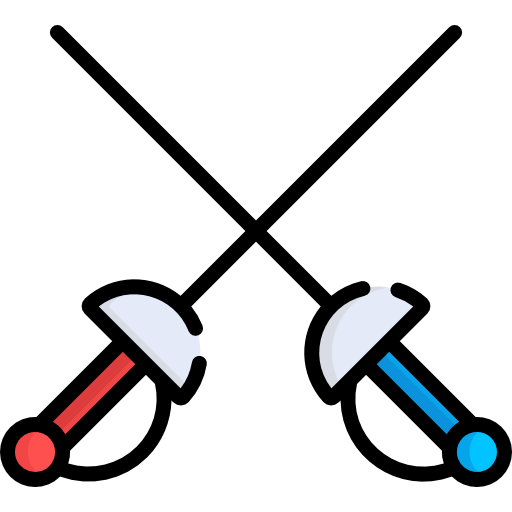esgrima Special Lineal color icono