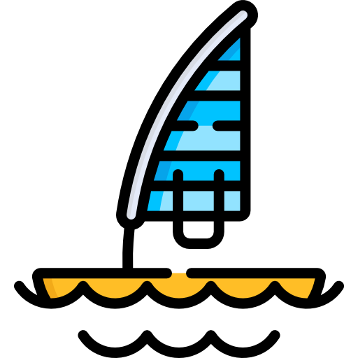 windsurfingu Special Lineal color ikona