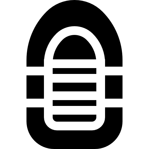ゴムボート Basic Straight Filled icon