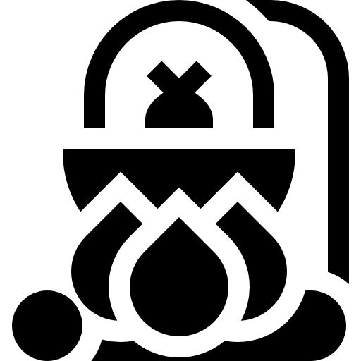 caldera Basic Straight Filled icono