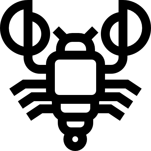 aragosta Basic Straight Lineal icona