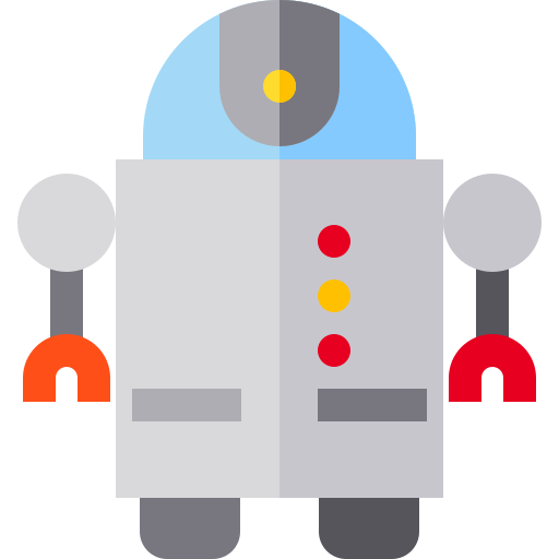 Робот Basic Straight Flat иконка