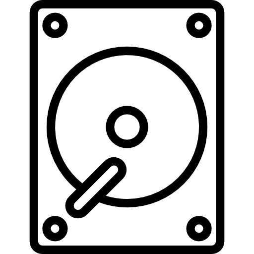 Harddrive Catkuro Lineal icon
