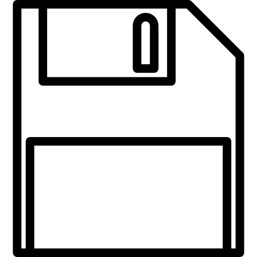 플로피 디스크 Catkuro Lineal icon