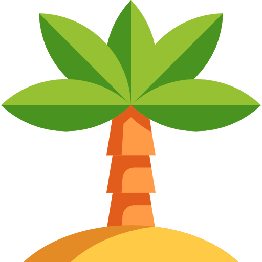 Palm tree Special Flat icon