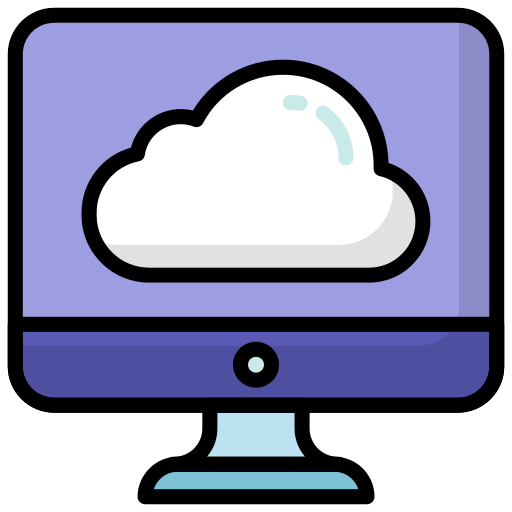 cloud sync Generic Outline Color Icône