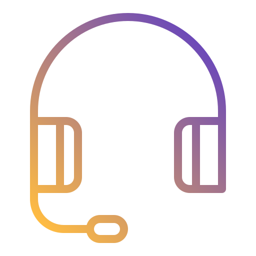 słuchawki Generic Gradient ikona