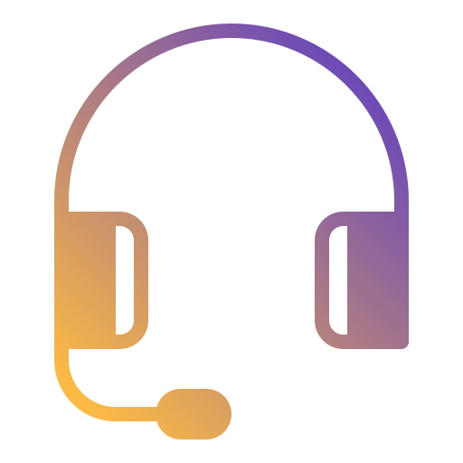 headphone Generic Flat Gradient icon