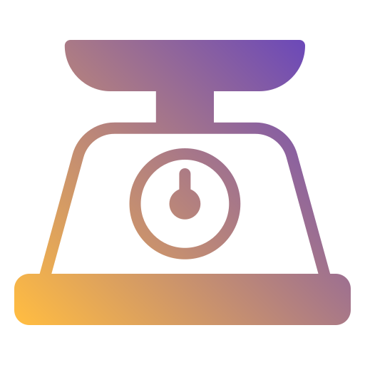 Weighing Scale Generic Flat Gradient icon