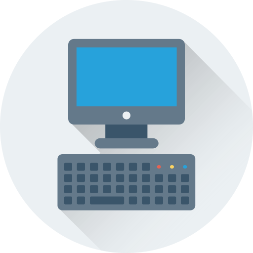 desktop computer Generic Flat icoon