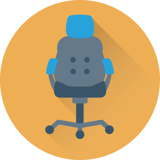 Swivel Chair Generic Flat icon