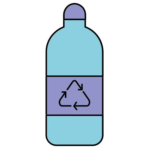 reciclable Generic Thin Outline Color icono