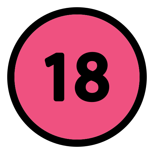 dieciocho Generic Outline Color icono