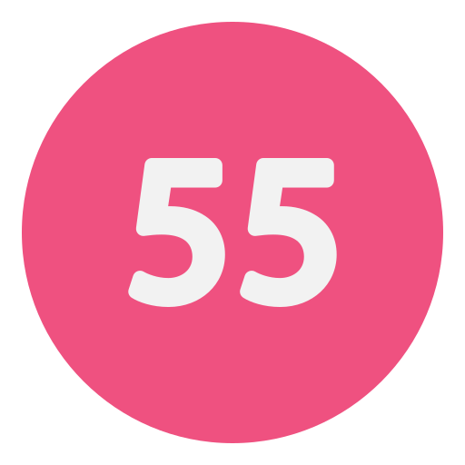 cinquantacinque Generic Flat icona