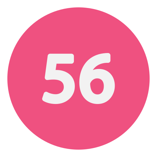 Fifty six Generic Flat icon