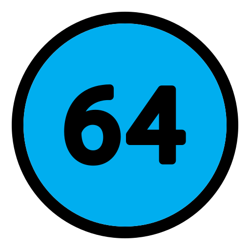 64 Generic Outline Color ikona
